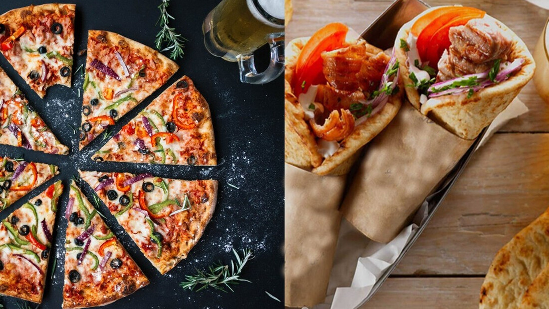 Πίτσα ή σουβλάκια; Τι μας παχαίνει περισσότερο;