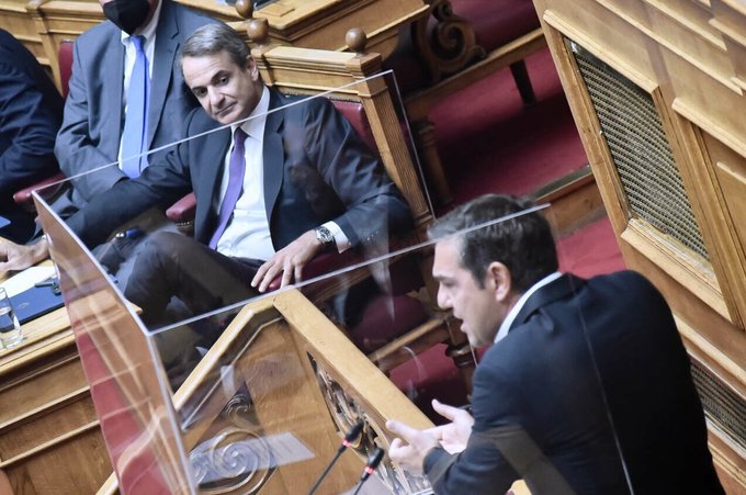 Τσίπρας σε Μητσοτάκη: Ένοχος ή βλαξ αυτοβούλως επιλέξατε τη δεύτερη εκδοχή