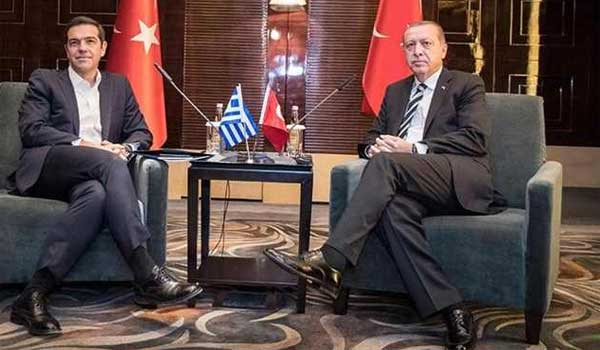Ολοκληρώθηκε η συνάντηση Τσίπρα - Ερντογάν στη Νέα Υόρκη