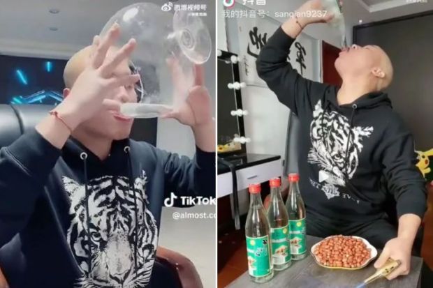 Influencer πέθανε αφότου κατανάλωσε πολλά μπουκάλια ισχυρού αλκοόλ σε ζωντανή μετάδοση!