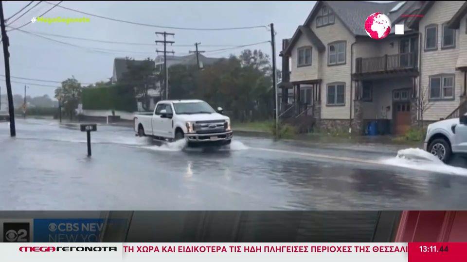 USA: Huge problems from bad weather Ophelia