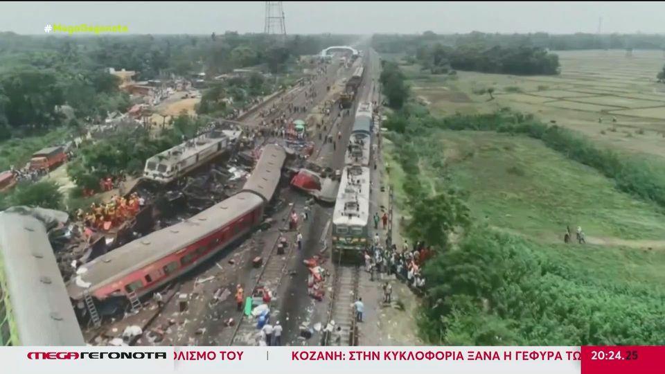 Ινδία: Σε δυσλειτουργία του συστήματος σηματοδότησης οφείλεται η σιδηροδρομική τραγωδία - Τουλάχιστον 300 νεκροι