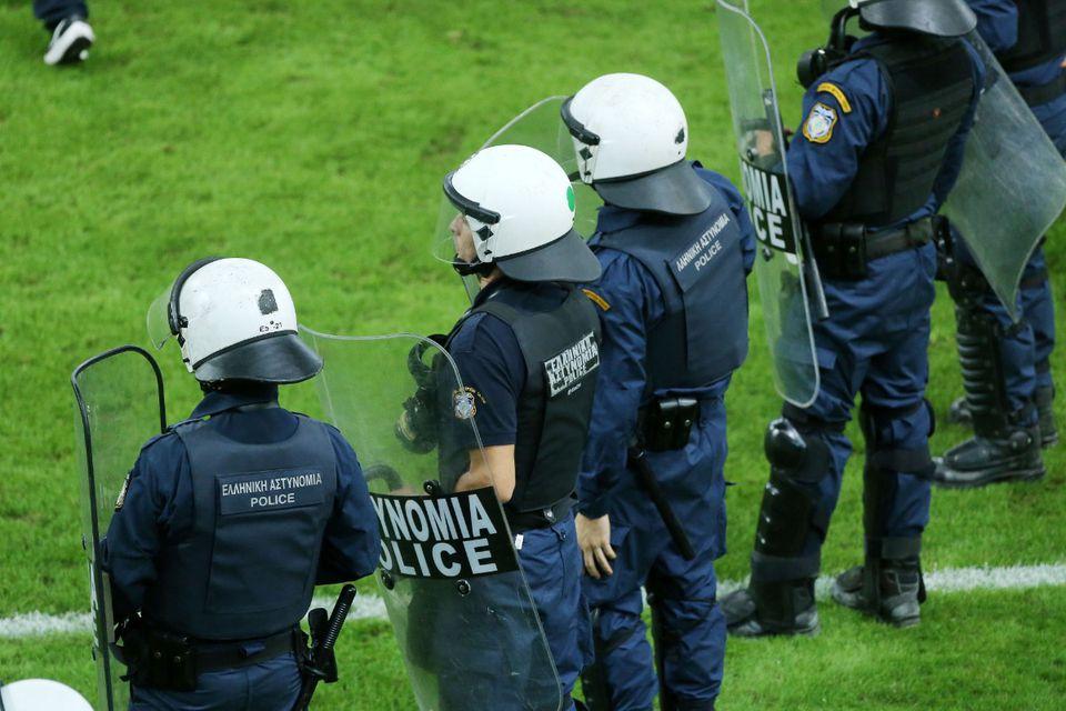 Δέκα συλλήψεις πριν τους αγώνες του ΠΑΟΚ και του Ολυμπιακού