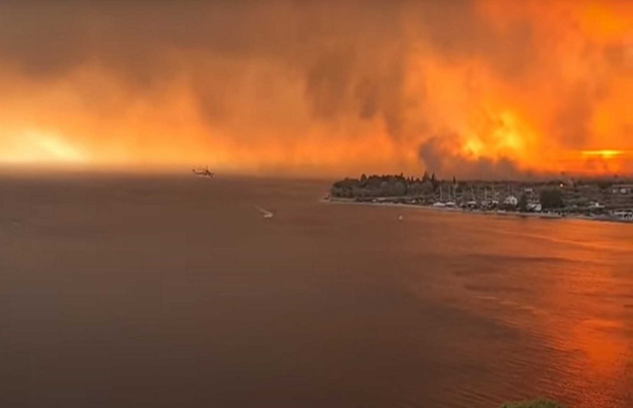 Μαίνεται η φωτιά στην Εύβοια. Πάνω από 15.000 στρέμματα έγιναν στάχτη - Vimarsana News