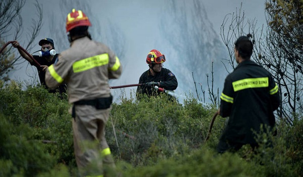 Τρεις πυρκαγιές σε εξέλιξη στην Εύβοια