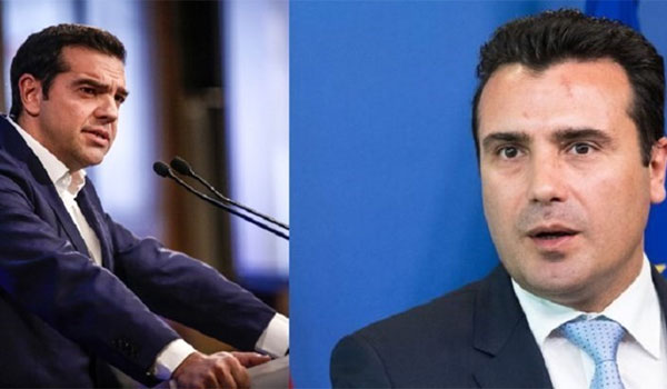 Συνάντηση Τσίπρα – Ζάεφ στο Νταβός για το Σκοπιανό. Κάνει λόγο για δημοψήφισμα