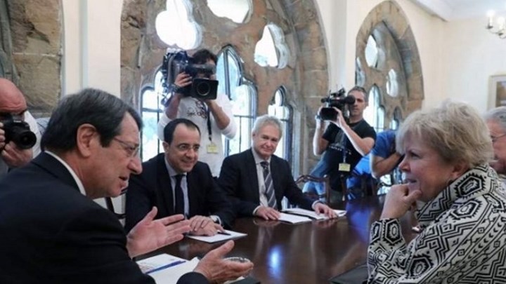 Ολοκληρώθηκε η συνάντηση Αναστασιάδη με Χουλ