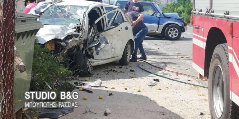Βίντεο: Τροχαίο στο Κεφαλάρι Άργους με έναν σοβαρά τραυματία