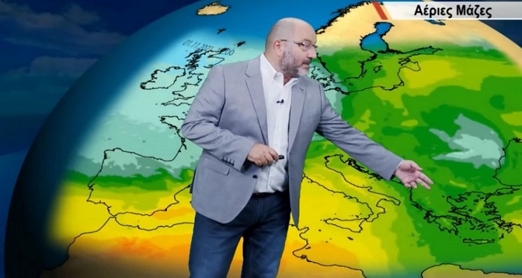 Weather forecast in Greece