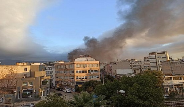 Πυρκαγιά στην περιοχή του Βοτανικού