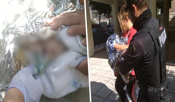 Ήταν μούσκεμα και μελανιασμένο - Συγκλονίζει η νέα εγκατάλειψη βρέφους σε είσοδο πολυκατοικίας
