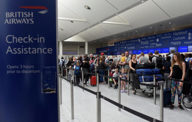 Προβλήματα στο τσεκ ιν της British Airways