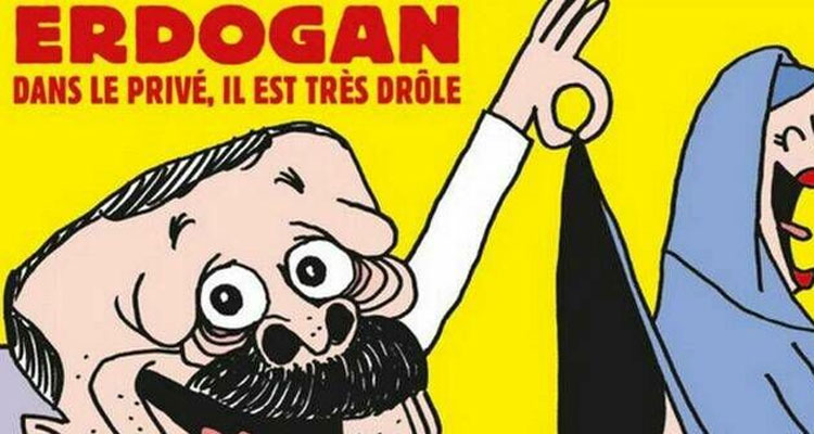 Φωτιές βάζει το νέο σκίτσο του Charlie Hebdo. Οι τουρκικές και οι διεθνείς αντιδράσεις