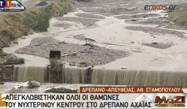 Αχαΐα: Εφιαλτική νύχτα - 1000 άτομα εγκλωβίστηκαν σε κέντρο διασκέδασης