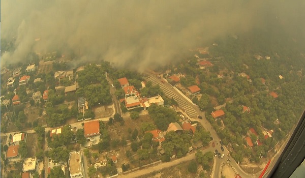 Πολύ υψηλός κίνδυνος πυρκαγιάς σε Αττική και Εύβοια τη Δευτέρα