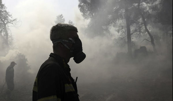 Εύβοια: Σαφείς ενδείξεις για εμπρησμό - Στα όρια του καταφυγίου άγριων ζώων η μάχη με τις φλόγες