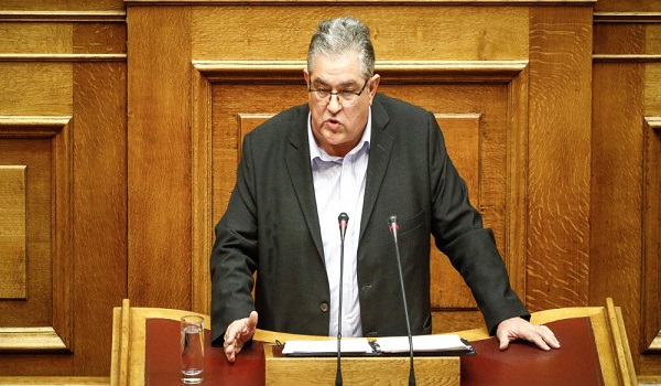 Κουτσούμπας: Πρόκληση, τα γελοία σόου των Τσίπρα και Καμμένου