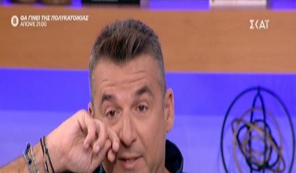 Δάκρυσε ο Γιώργος Λιάγκας από την εξομολόγηση του Αιμίλιου Χειλάκη