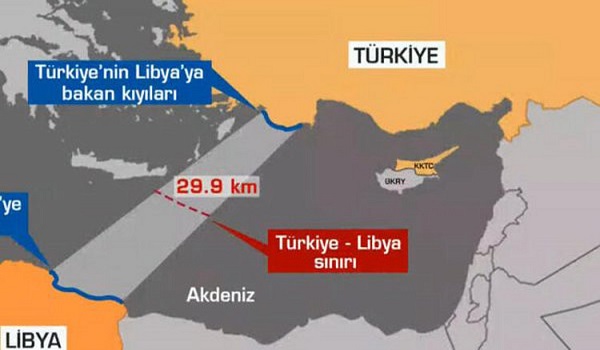 Η Λιβύη έθεσε σε ισχύ τη συμφωνία με την Τουρκία για την ΑΟΖ