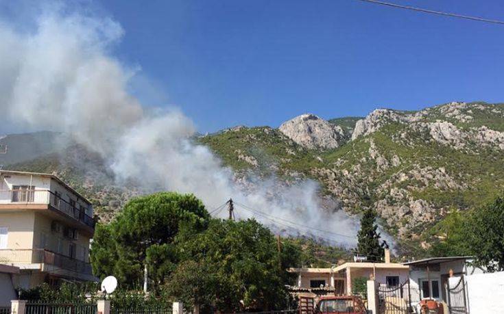 Kυκλοφοριακές ρυθμίσεις στο Λουτράκι λόγω της πυρκαγιάς