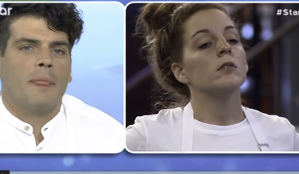 MasterChef: Ο Χρήστος Μπάρκας "αδειάζει" τη Σπυριδούλα