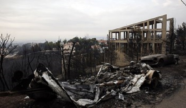 Η επόμενη μέρα της βιβλικής καταστροφής - Συγκλονιστικό βίντεο από drone