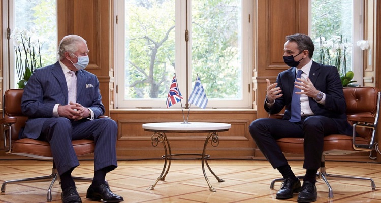 Στο Λονδίνο ο Κυριάκος Μητσοτάκης - Συνάντηση με τον Βασιλιά Κάρολο τη Δευτέρα