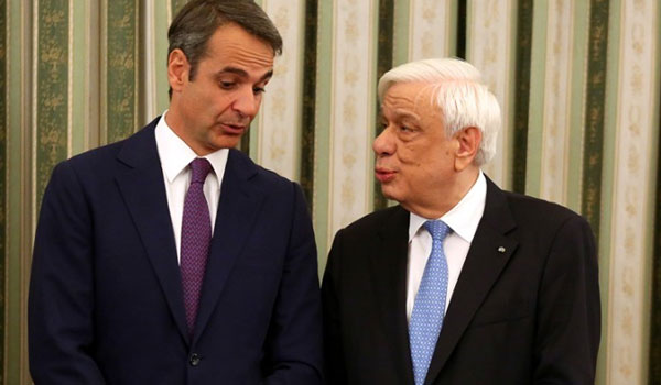 Στη Μεσσηνία ο Προκόπης Παυλόπουλος και ο Κυριάκος Μητσοτάκης