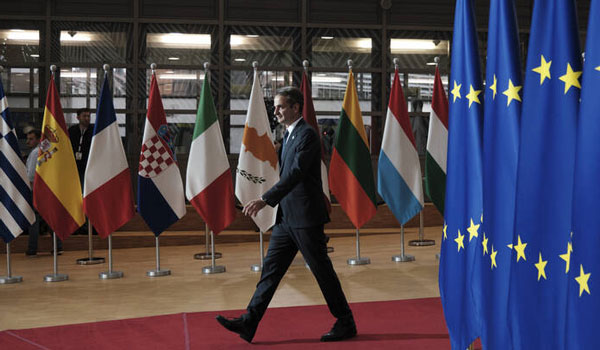Μήνυμα Μητσοτάκη πριν τη Σύνοδο Κορυφής: Η ΕΕ υψώνει διπλωματικά τείχη απέναντι στην Τουρκία