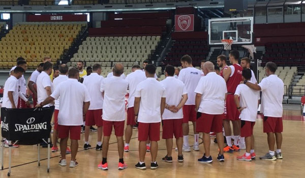 Με παίκτες Euroleague, A2 και βοηθητικούς η πρώτη του Ολυμπιακού