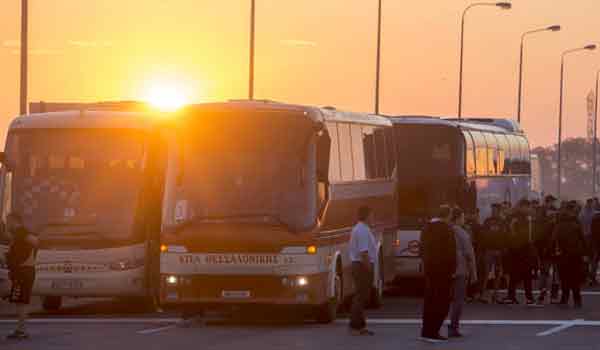 Τρελός Παοκτσής ξεκίνησε από τη Θεσσαλονίκη για το ΟΑΚΑ με μηχανάκι