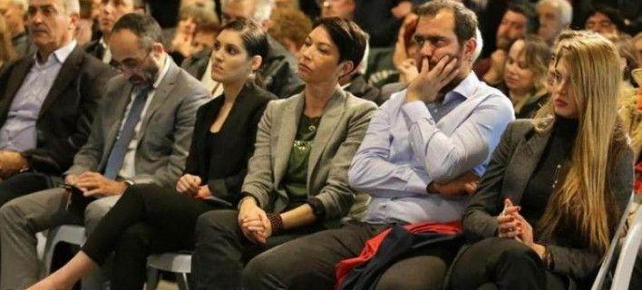 Η πρώτη δημόσια εμφάνιση του Παπανδρέου με την σύντροφό του Γουέντι