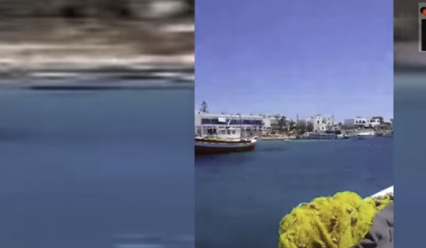 Ναυτικό ατύχημα στην Πάρο: Η στιγμή της σύγκρουσης δύο σκαφών. Βίντεο