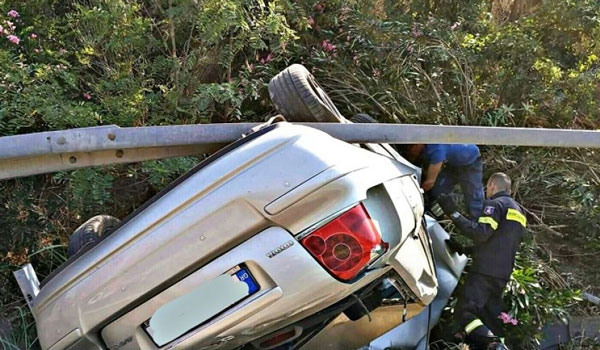 Πιερία: Είχαν Άγιο! Παιδάκι τριών ετών και βρέφος βγήκαν σώα από αυτό το ΙΧ!