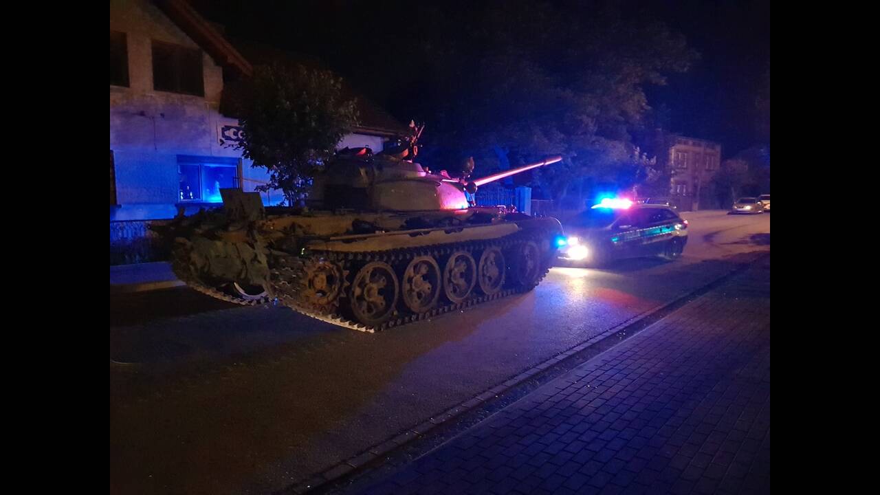 Τρόμος στην Πολωνία με μεθυσμένο να βγαίνει στο δρόμο με τανκ