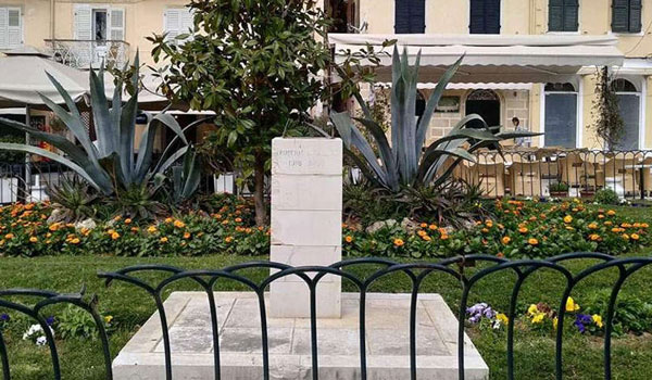 Έκλεψαν την προτομή του Γεωργίου Ράλλη στη Κέρκυρα