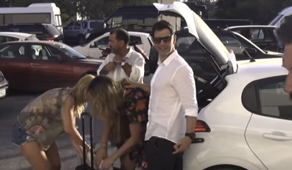 Μύκονος: Παραλίγο παρεξήγηση του Σάκη Ρουβά με φωτογράφους!
