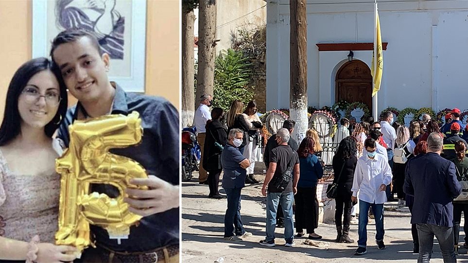 Σεισμός-Σάμος: Δάκρυσαν και οι πέτρες στις κηδείες του Άρη και της Κλαίρης - Συγκλονίζουν οι γονείς τους