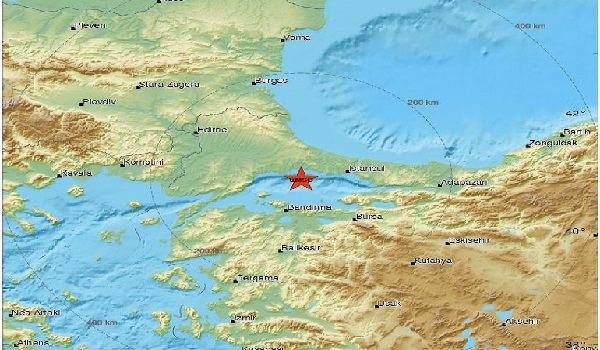 Σεισμός στην Κωνσταντινούπολη