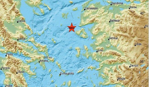 Σεισμός ταρακούνησε την Μυτιλήνη