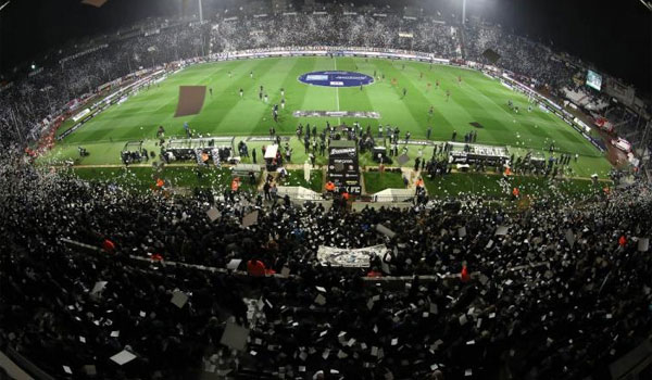 ΠΑΟΚ - Ολυμπιακός: Έφοδος της Αστυνομίας στην Τούμπα - Τι βρέθηκε στο γήπεδο