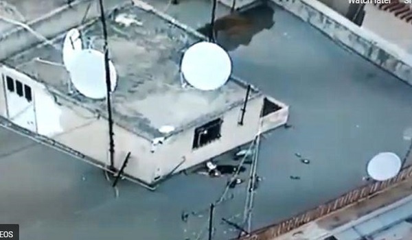 Το drone της ΕΛ.ΑΣ. πρόδωσε τους νεαρούς σε ταράτσα πολυκατοικίας στα Εξάρχεια