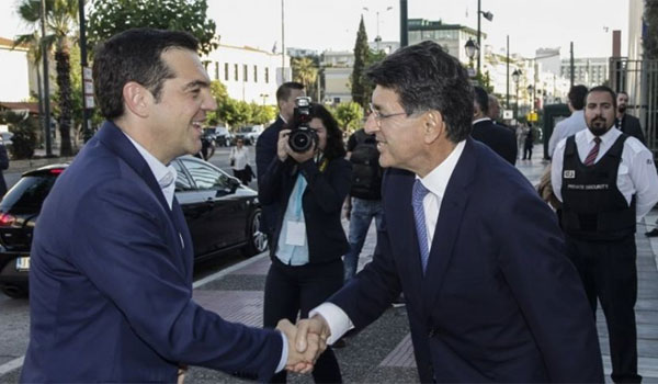 Αποχώρησε από την ομιλία Τσίπρα ο  πρόεδρος του ΣΕΒ. Το σχόλιο του πρωθυπουργού