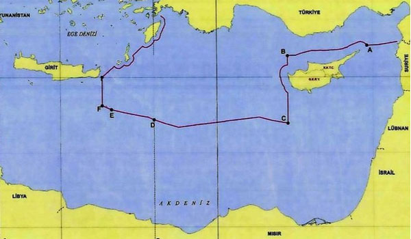 Αποκάλυψη: Αυτός είναι ο χάρτης της συμφωνίας Τουρκίας - Λιβύης