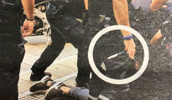 Νέο βίντεο ντοκουμέντο από τη σύλληψη του Ζακ Κωστόπουλου