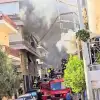 Πυρκαγιά σε διαμέρισμα στο Μπραχάμι: Μεγάλες φλόγες, εκτεταμένες ζημιές και προληπτική εκκένωση της πολυκατοικίας