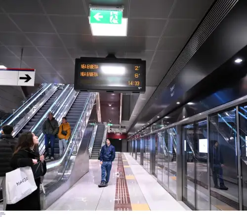 Θεσσαλονίκη: Επανέρχεται σήμερα σε λειτουργία η βασική γραμμή του μετρό – Τα νέα δρομολόγια