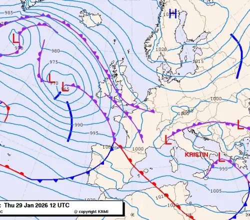 Κακοκαιρία «Kristin»: Αυτό είναι το όνομα του νέου κύματος – Πορτοκαλί συναγερμός για την Αττική