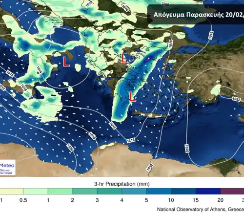 Έκτακτη πρόγνωση καιρού: Ισχυρές καταιγίδες και χαλάζι στην Αττική