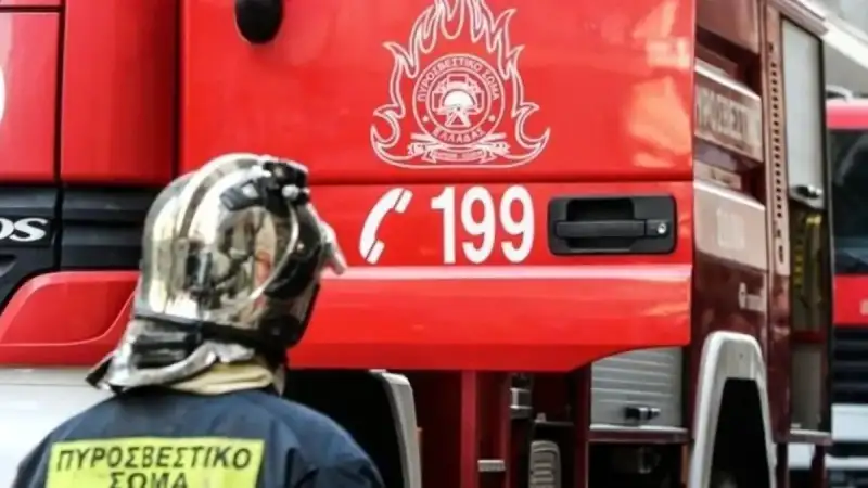 Συναγερμός στον Πύργο Αθηνών – Φωτιά ξέσπασε σε υπόγειο